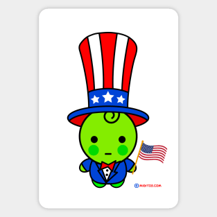 Happy President's Day from Chícharo! Sticker